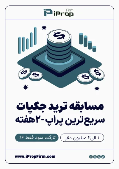 مسابقه ترید Jackpot حساب پراپ میلیون دلاری